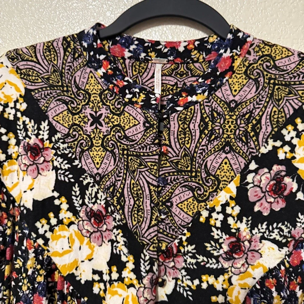 Free‎ People Wildflower Fields Tunic Sz S